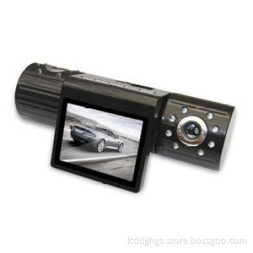 2.7 TFT LCD 2CH Record CMOS Sensor Russian, Korean Dual Cam